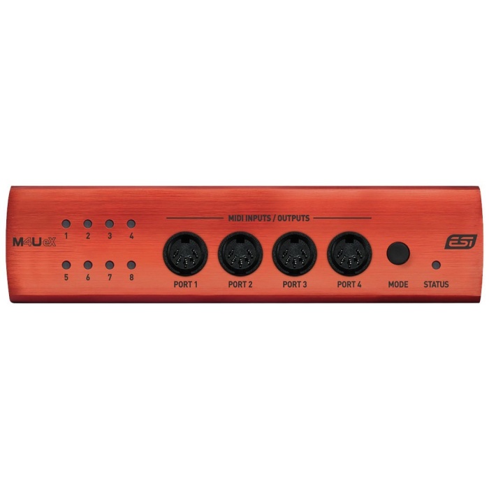 ESI Audio 25 0058 M4U eX 8-Port USB 3.0 MIDI Arayüzü | Çok Yönlü Bağlantı Düşük Gecikme